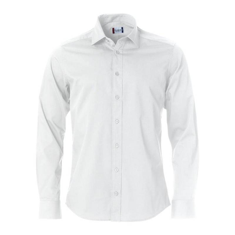 Clark Formelles Hemd Herren Weiss XL von Clique