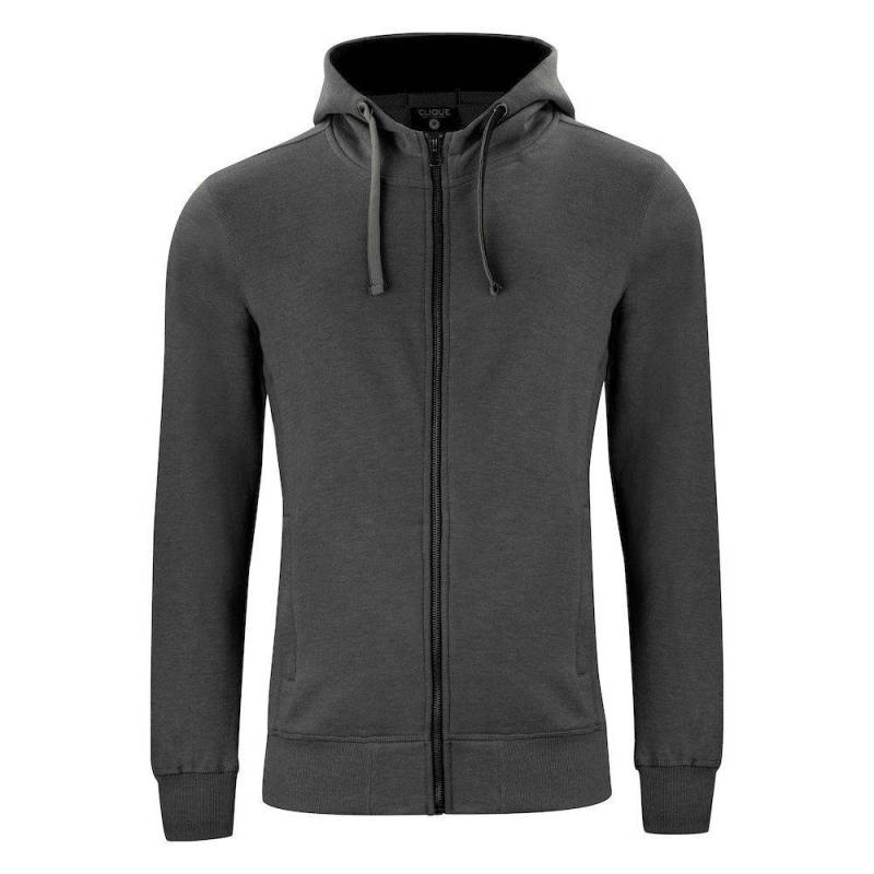 Classic Hoodie Mit Durchgehendem Reißverschluss Herren Taubengrau 3XL von Clique