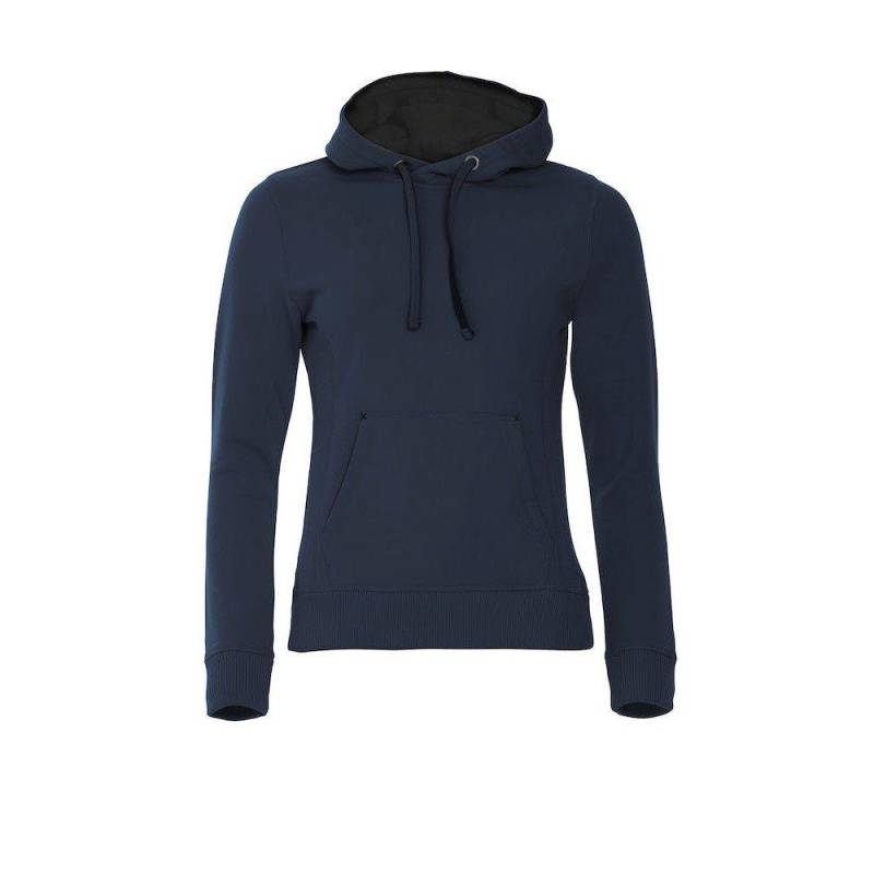 Classic Kapuzenpullover Damen Marine XL von Clique