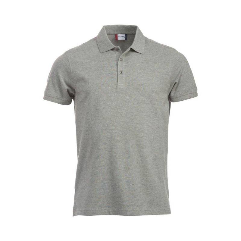 Classic Lincoln Poloshirt Herren Grau XXL von Clique