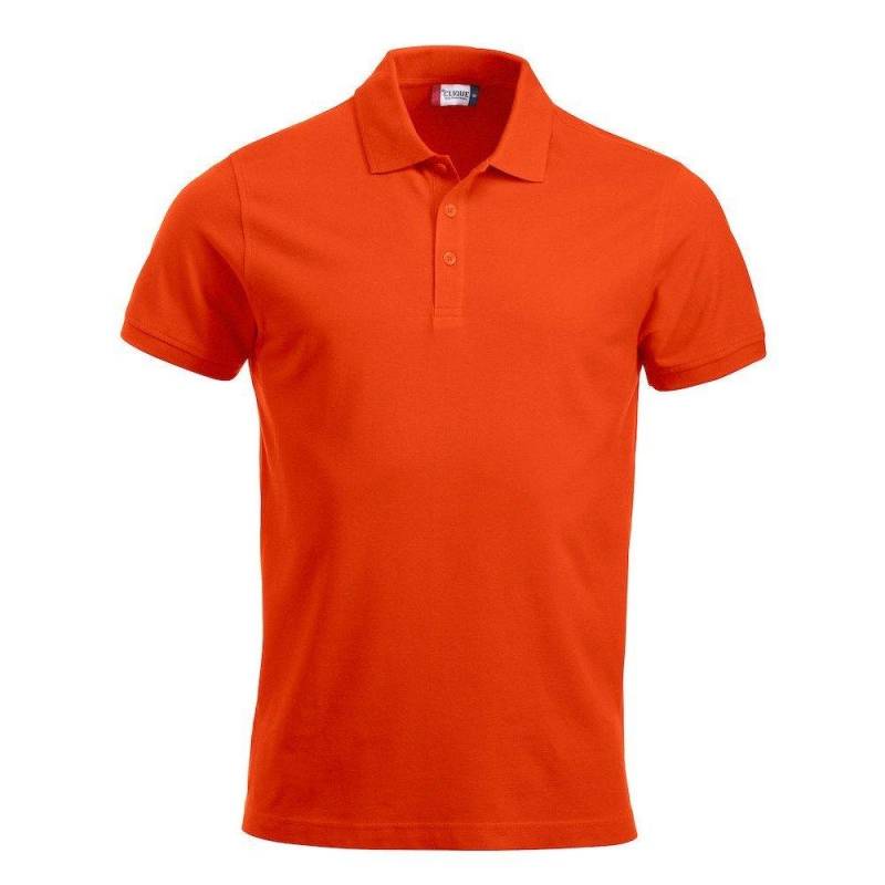 Classic Lincoln Poloshirt Herren Orange 3XL von Clique