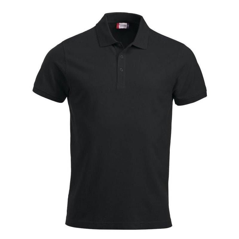 Classic Lincoln Poloshirt Herren Schwarz XXL von Clique