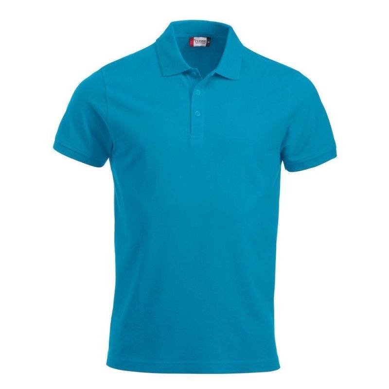 Classic Lincoln Poloshirt Herren Türkisblau 3XL von Clique