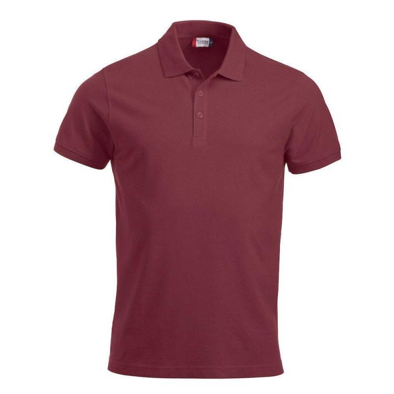 Classic Lincoln Poloshirt Herren Weinrot S von Clique