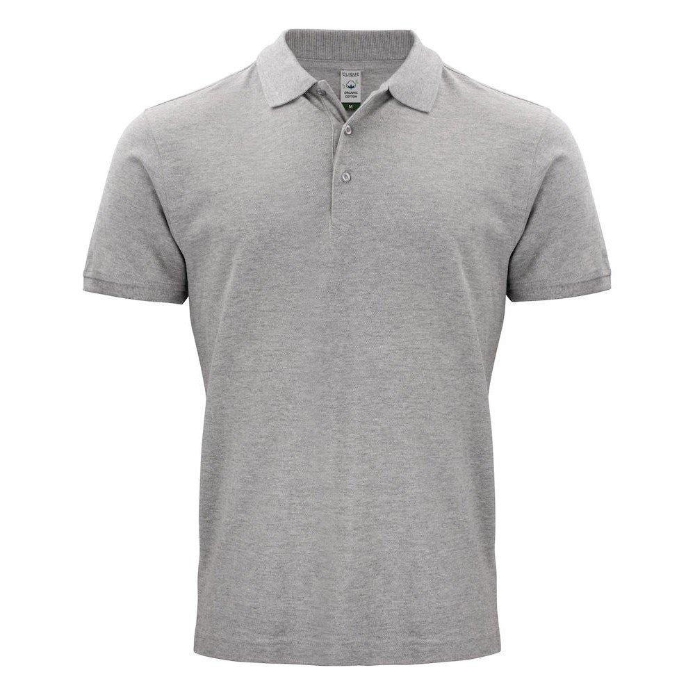 Classic Oc Poloshirt Herren Grau L von Clique