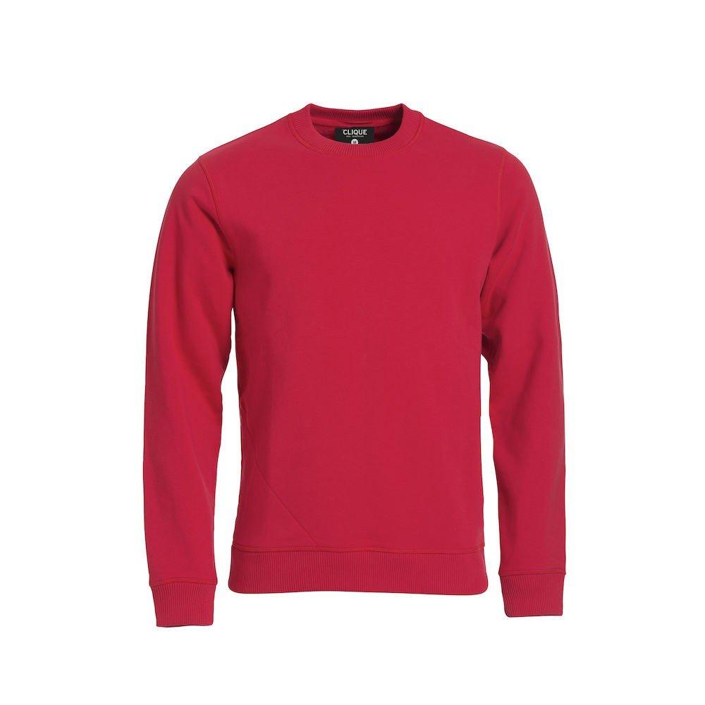 Classic Sweatshirt Rundhalsausschnitt Damen Rot Bunt L von Clique