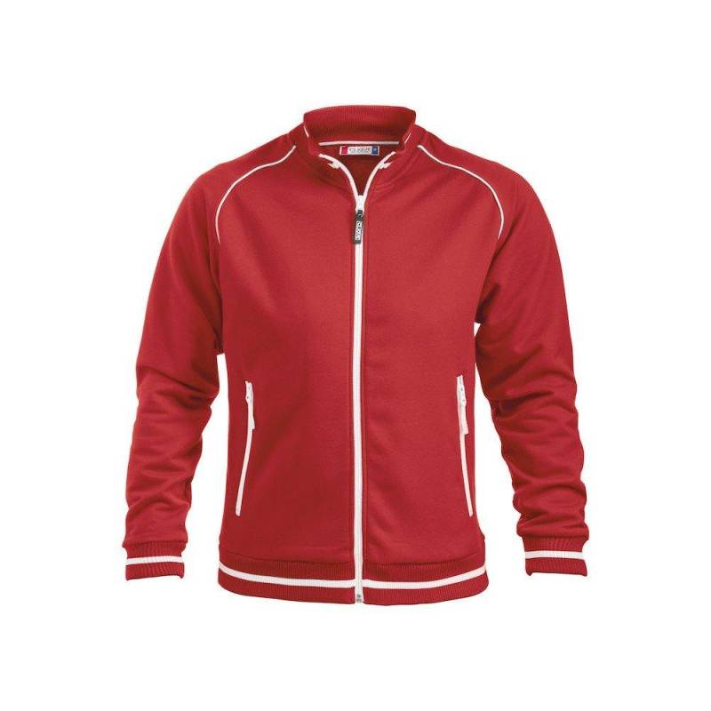 Clique - Craig Jacke, für Damen, Rot Bunt, Größe XS von Clique