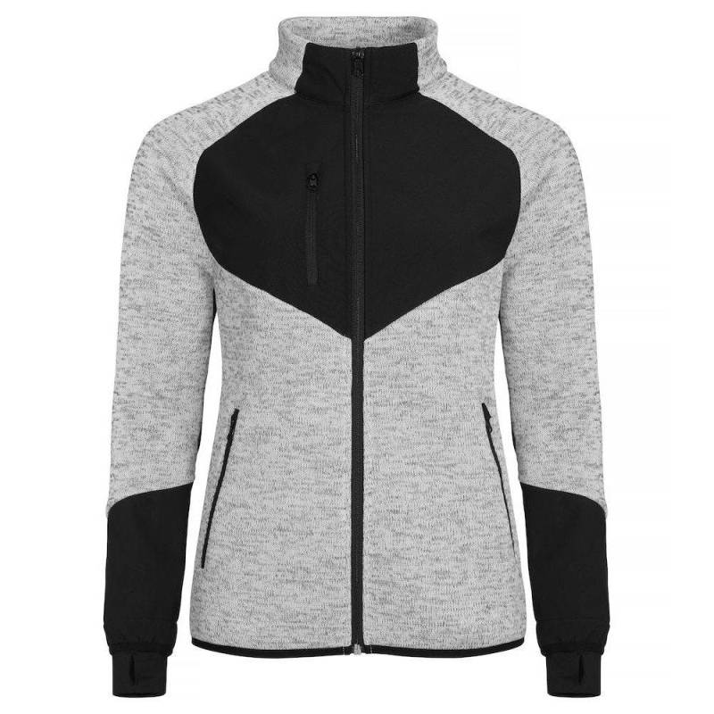 Clique - Haines Fleecejacke, für Damen, Grau, Größe XL von Clique