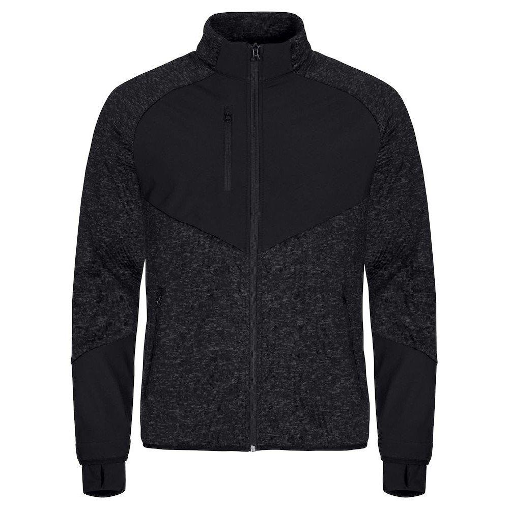 Haines Fleecejacke Herren Schwarz L von Clique