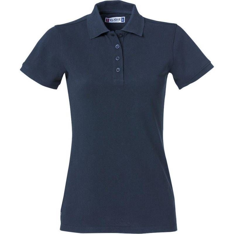 Heavy Premium Poloshirt Damen Marine XXL von Clique