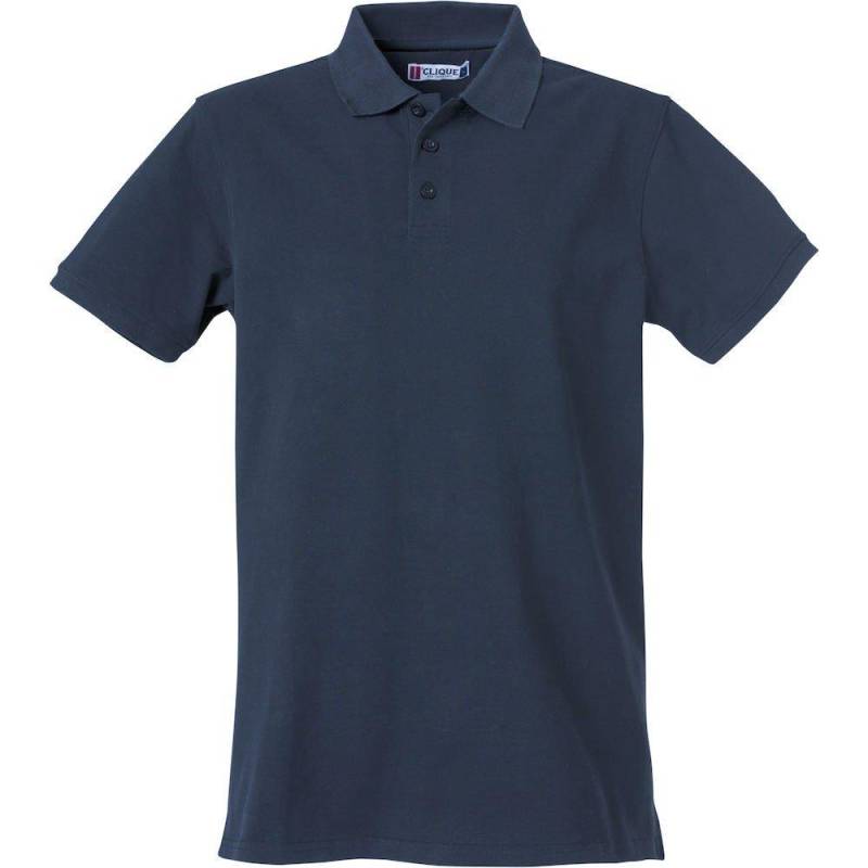 Heavy Premium Poloshirt Herren Marine M von Clique