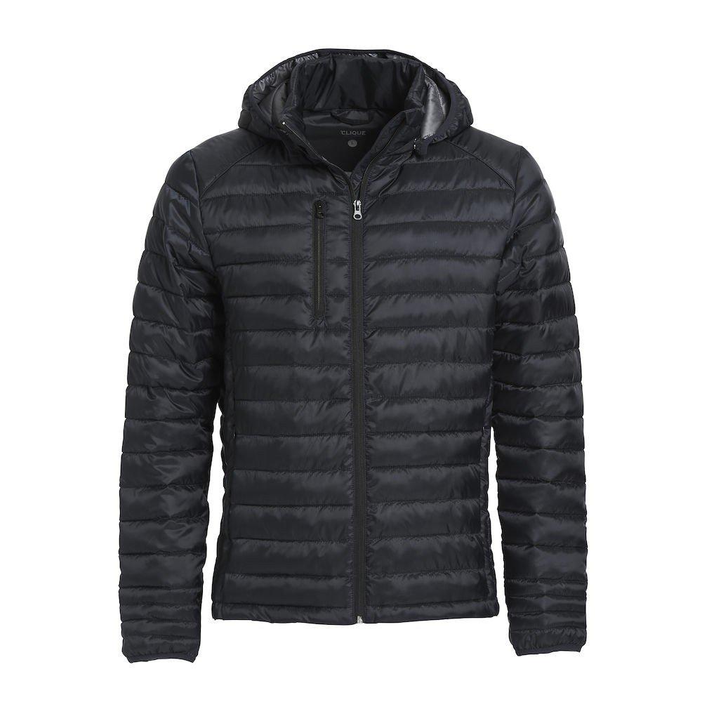 Hudson Steppjacke Herren Schwarz XL von Clique