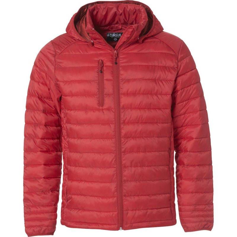 Hudson Steppjacke Mädchen Rot Bunt 140/146 von Clique