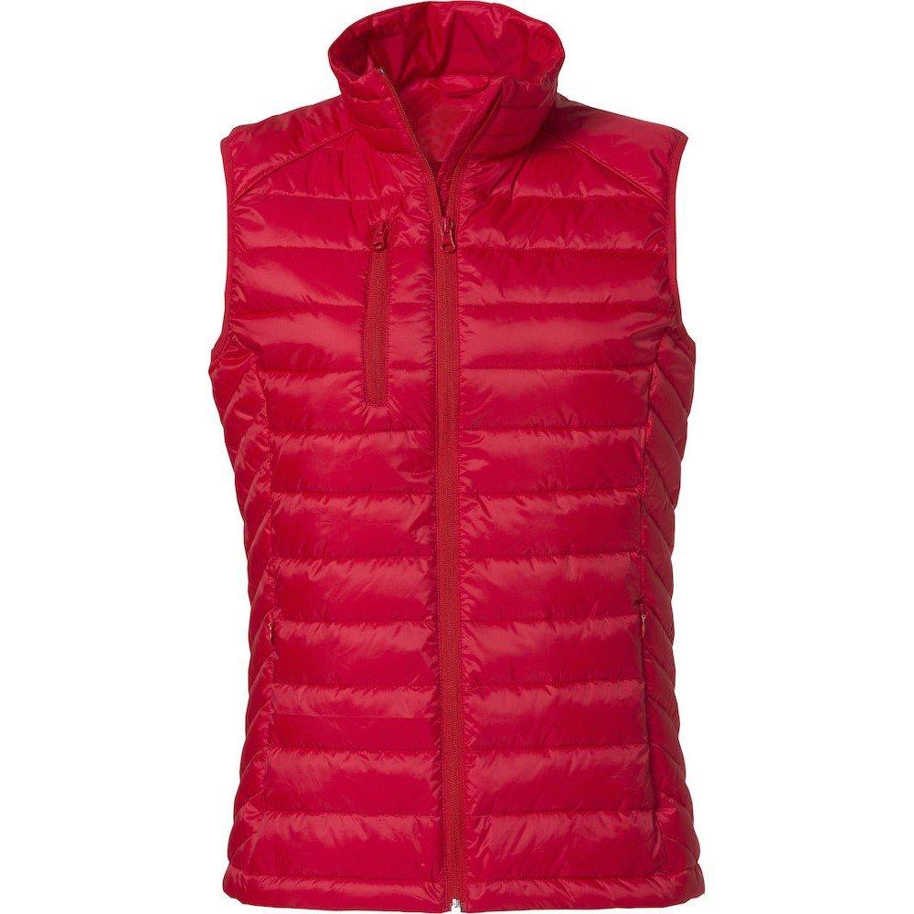 Hudson Weste Damen Rot Bunt S von Clique