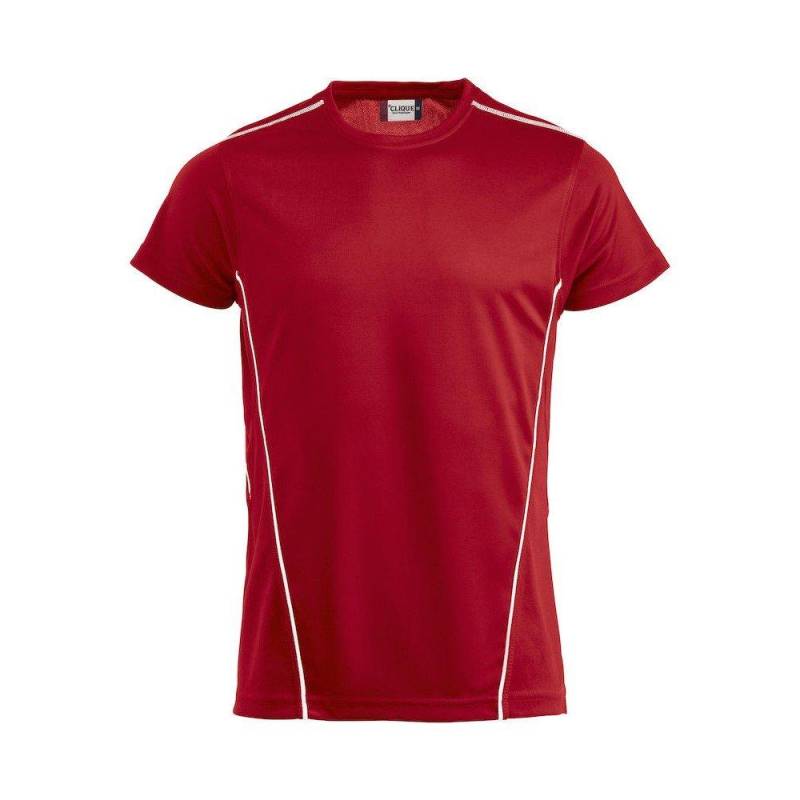 Ice Tshirt Sport Damen Rot Bunt M von Clique