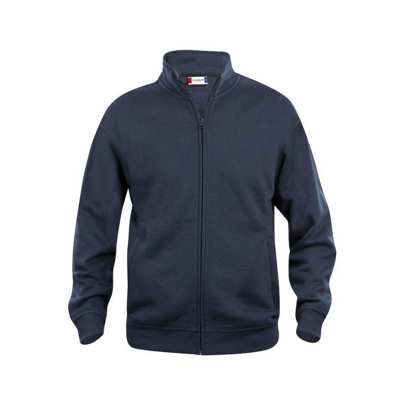 Jacke Durchgehender Reißverschluss Herren Marine 4XL von Clique