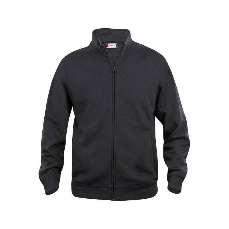 Jacke Durchgehender Reißverschluss Herren Schwarz 3XL von Clique