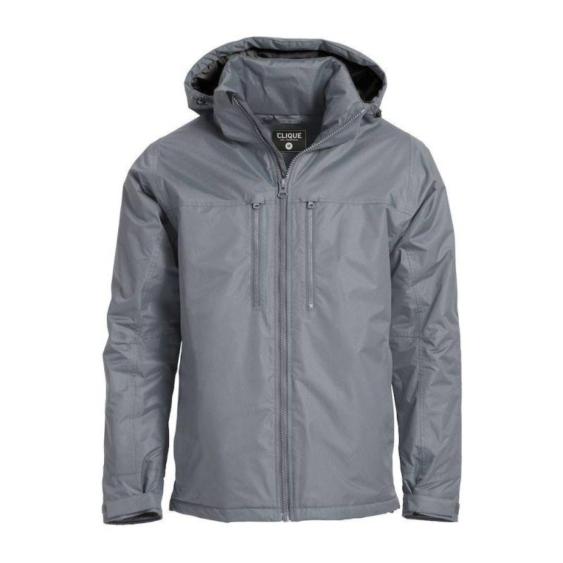 Kingslake Jacke, Wasserfest Herren Grau M von Clique