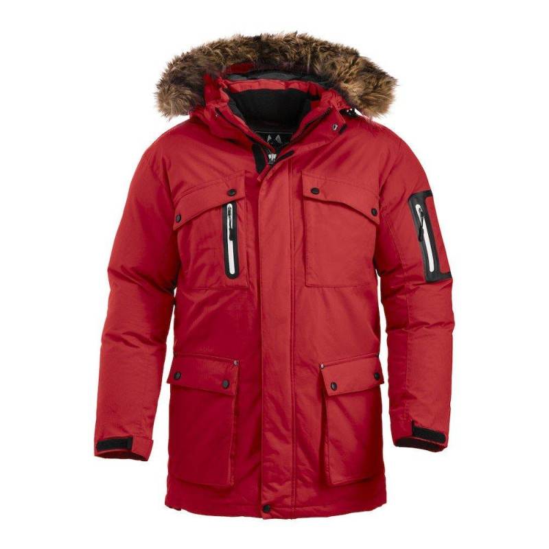 Clique - Malamute Parka, für Damen, Rot Bunt, Größe L von Clique