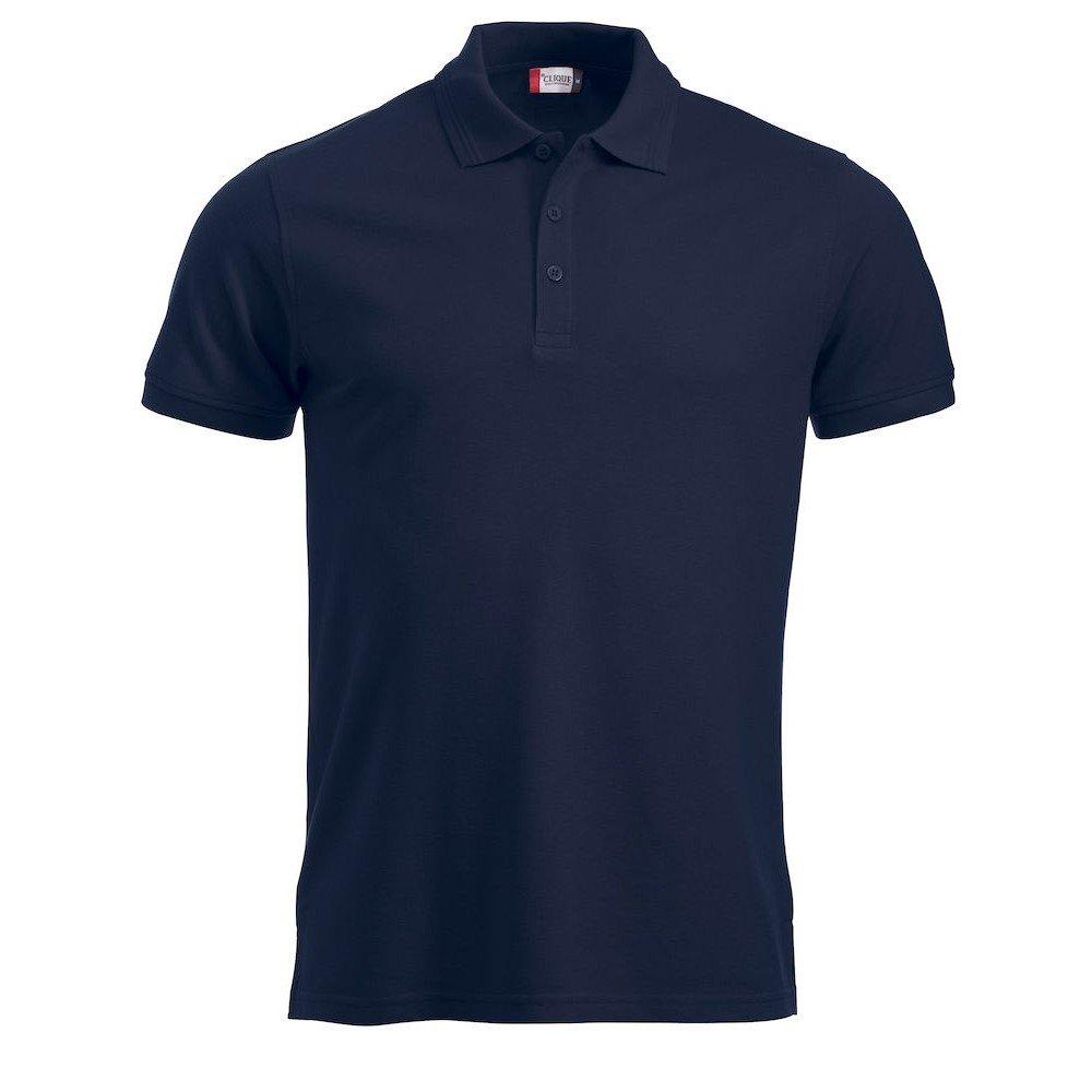 Manhattan Poloshirt Herren Marine 3XL von Clique