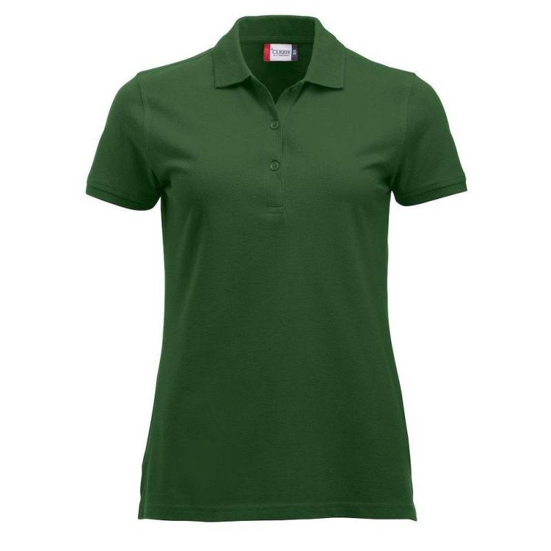 Clique - Marion Poloshirt, für Damen, Grün, Größe M von Clique