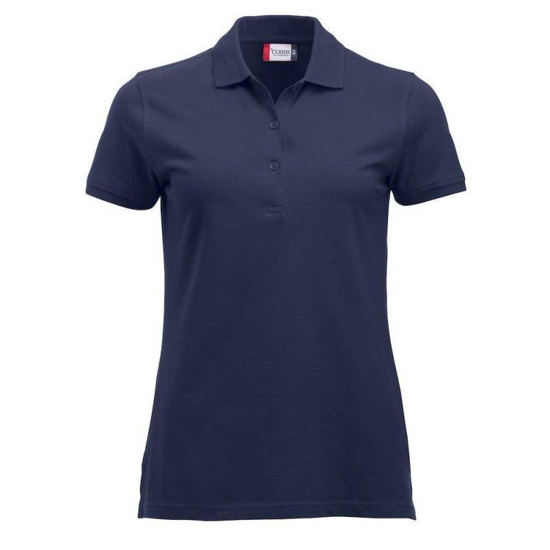 Clique - Marion Poloshirt, für Damen, Marine, Größe L von Clique