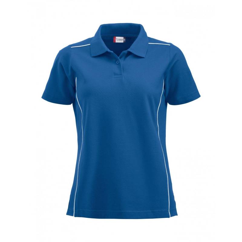 New Alpena Poloshirt Damen Königsblau M von Clique