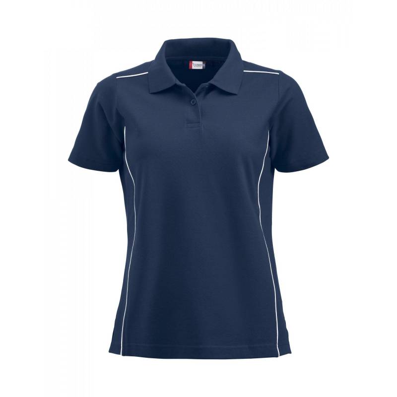 New Alpena Poloshirt Damen Marine M von Clique