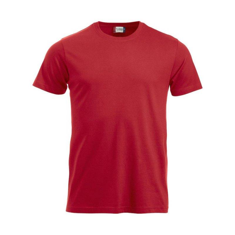 Clique - New Classic TShirt, für Herren, Rot Bunt, Größe XS von Clique