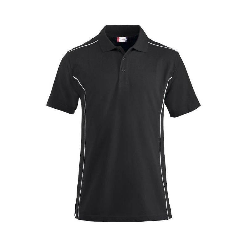 New Conway Poloshirt Herren Schwarz L von Clique