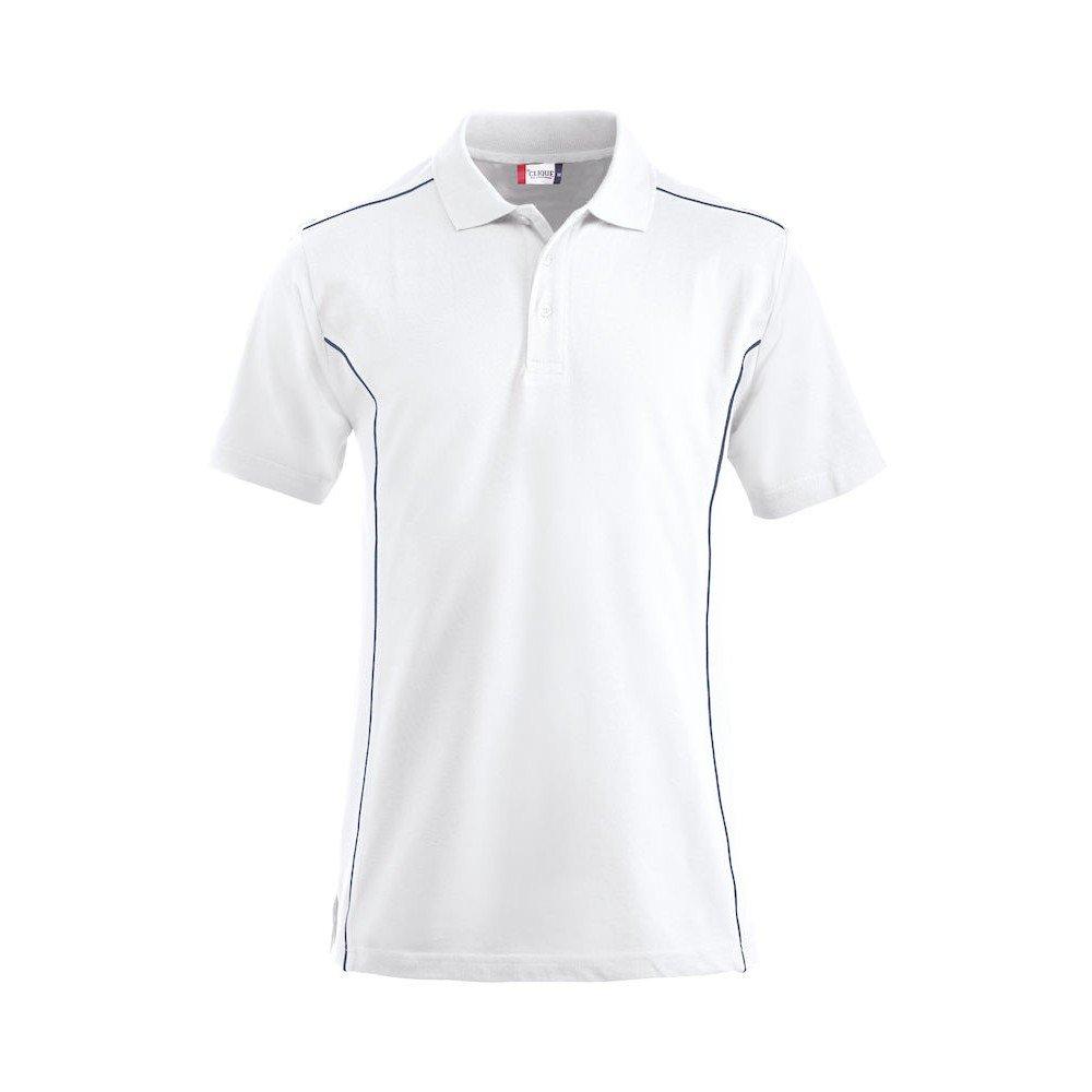 New Conway Poloshirt Herren Weiss XL von Clique