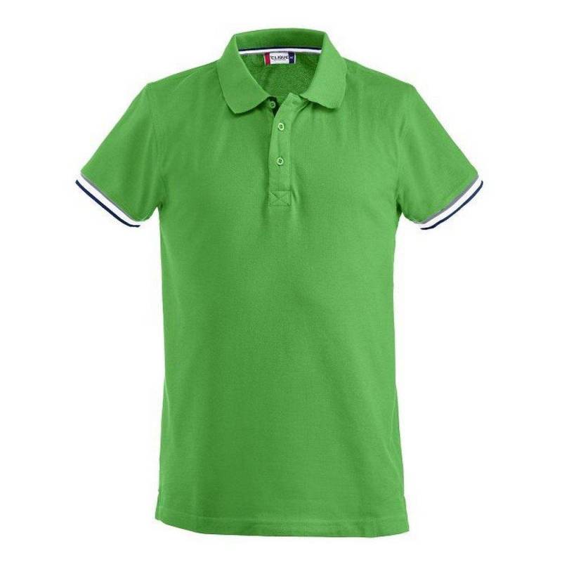 Clique - Newton Poloshirt, für Herren, Grün, Größe S von Clique