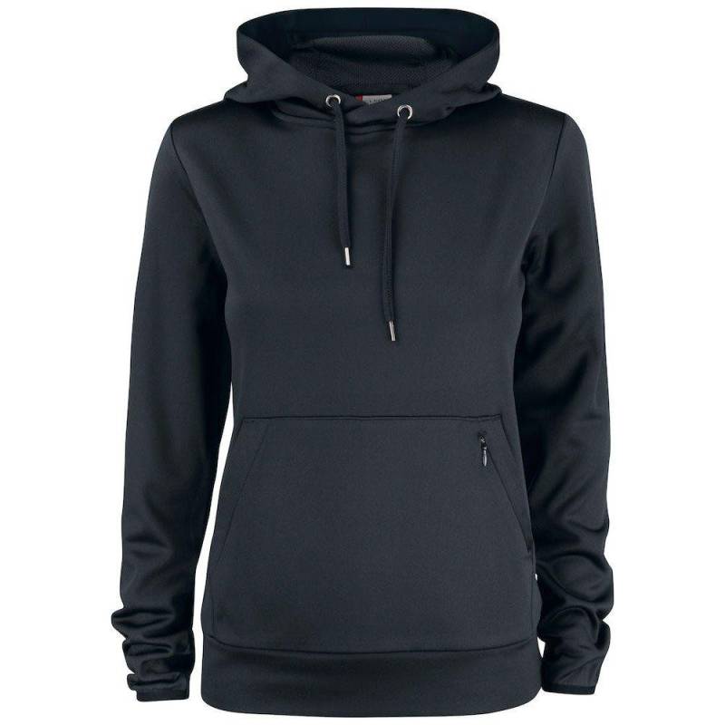 Oakdale Kapuzenpullover Damen Schwarz L von Clique