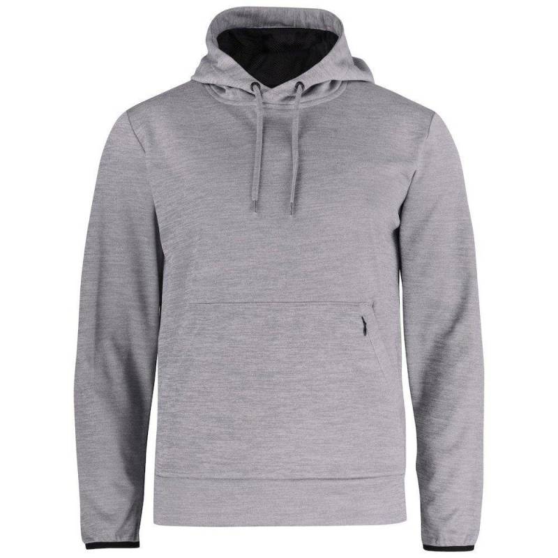 Clique - Oakdale Kapuzenpullover, für Herren, Grau, Größe M von Clique