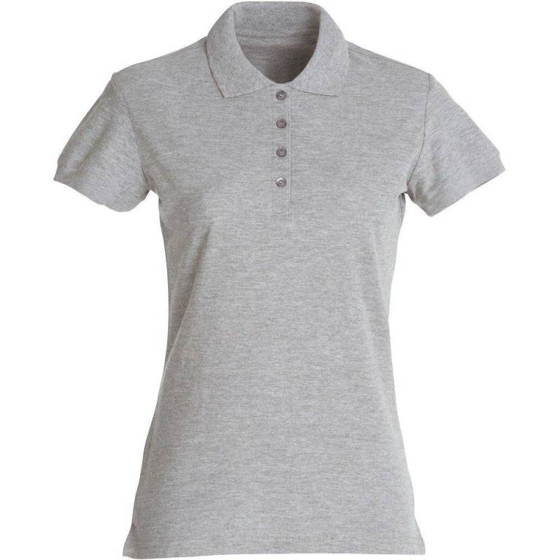 Poloshirt Damen Grau XS von Clique