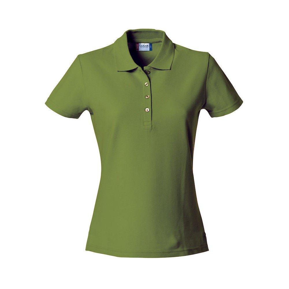 Clique - Poloshirt, für Damen, Grün, Größe L von Clique