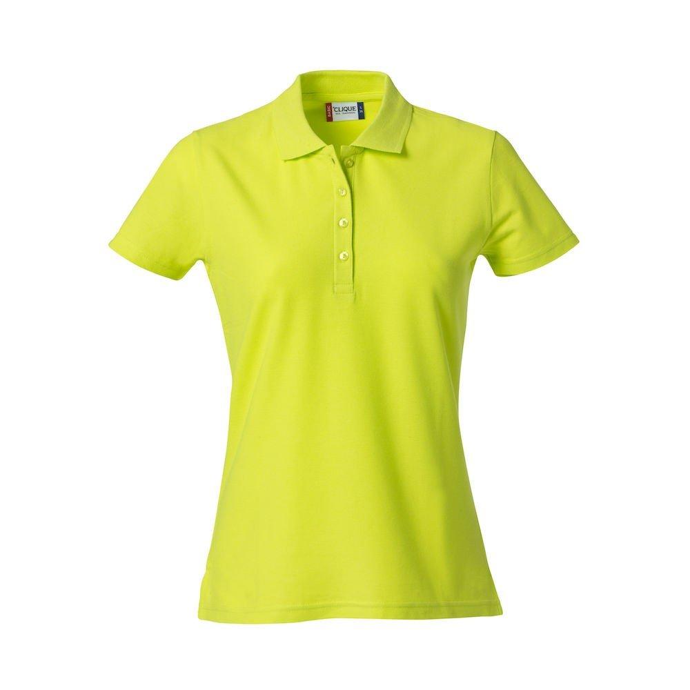 Clique - Poloshirt, für Damen, Limettengrün, Größe M von Clique