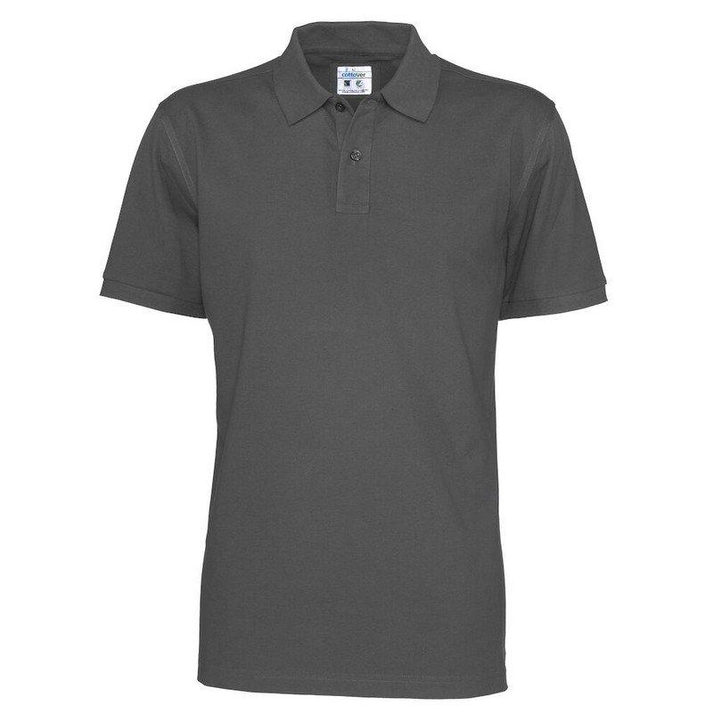 Poloshirt Herren Charcoal Black M von Clique