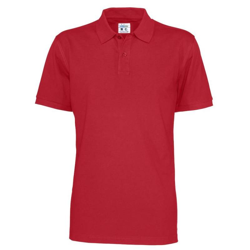 Poloshirt Herren Rot Bunt M von Clique