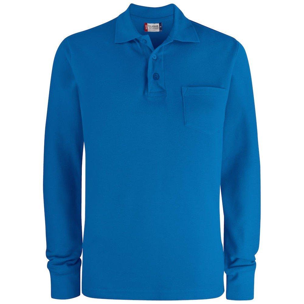 Poloshirt Langärmlig Damen Königsblau XS von Clique