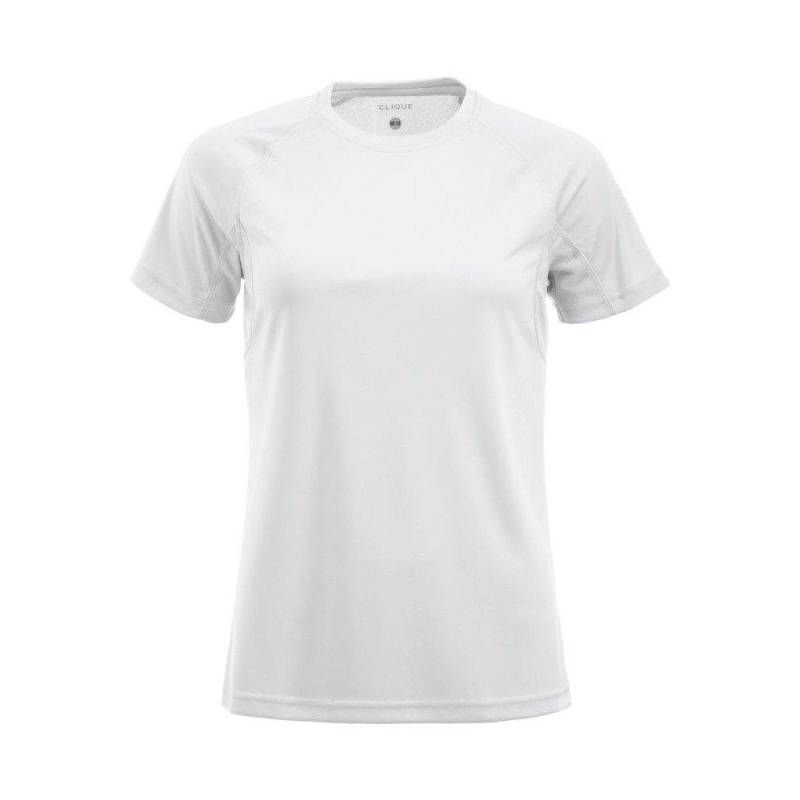 Clique - Premium Active TShirt, für Damen, Weiss, Größe XL von Clique