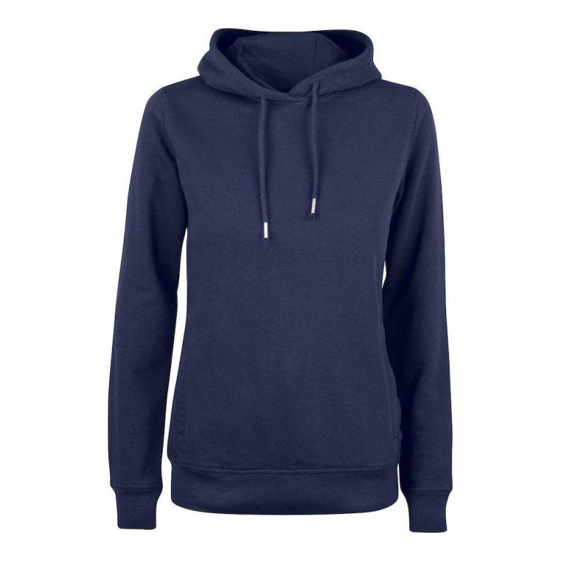 Premium Kapuzenpullover Damen Marine M von Clique