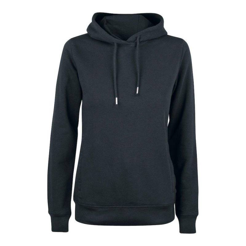 Premium Kapuzenpullover Damen Schwarz L von Clique