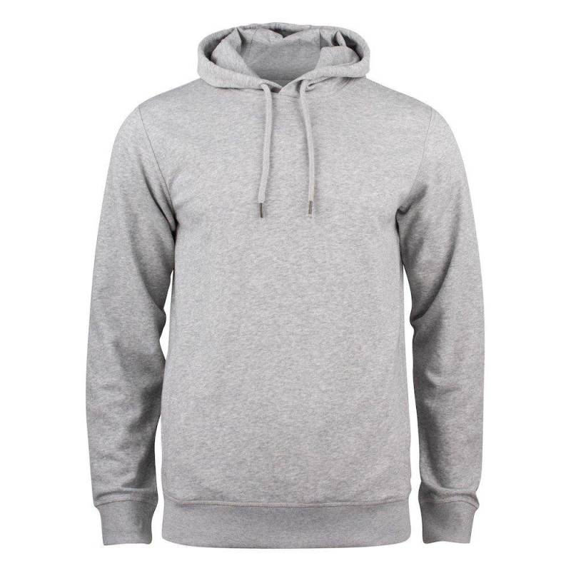 Premium Kapuzenpullover Herren Grau L von Clique