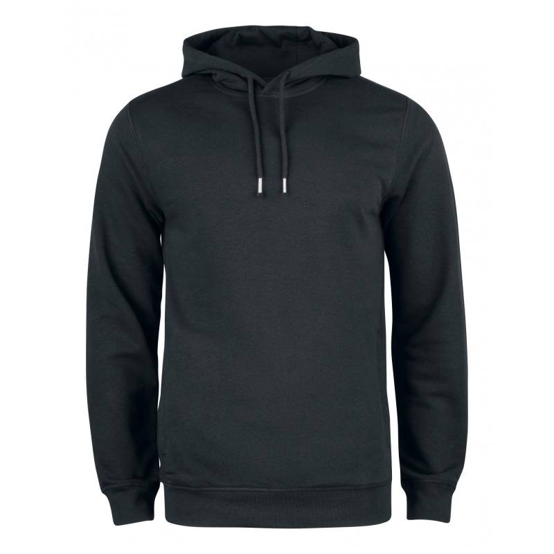 Premium Kapuzenpullover Herren Schwarz L von Clique