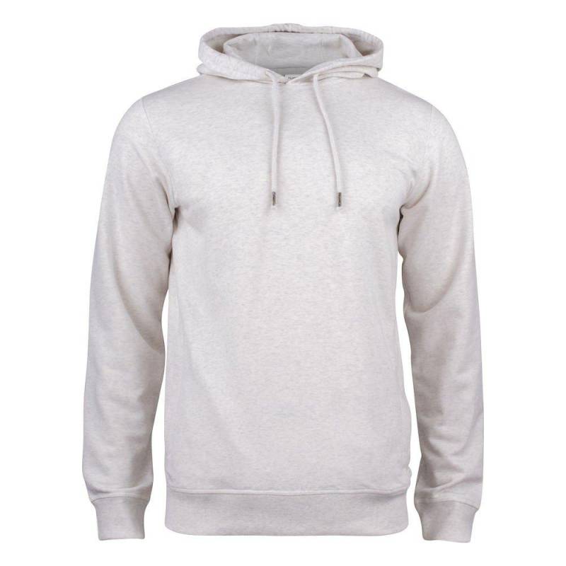 Premium Kapuzenpullover Herren Weiss Bunt M von Clique