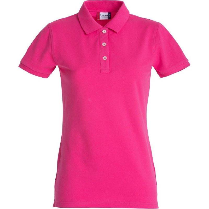 Clique - Premium Poloshirt, für Damen, Dunkelrosa, Größe XXL von Clique