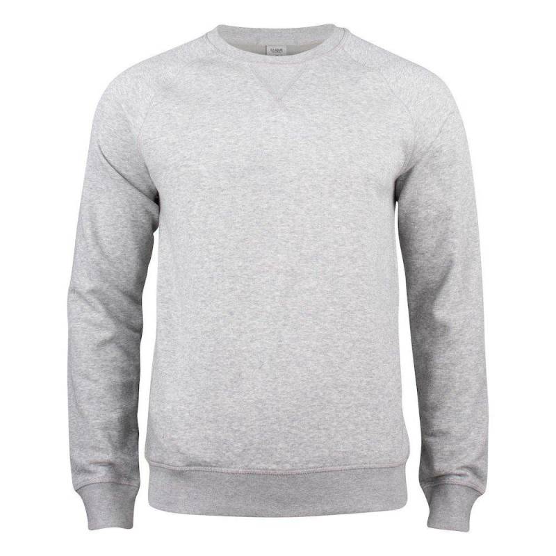 Premium Sweatshirt Herren Grau S von Clique