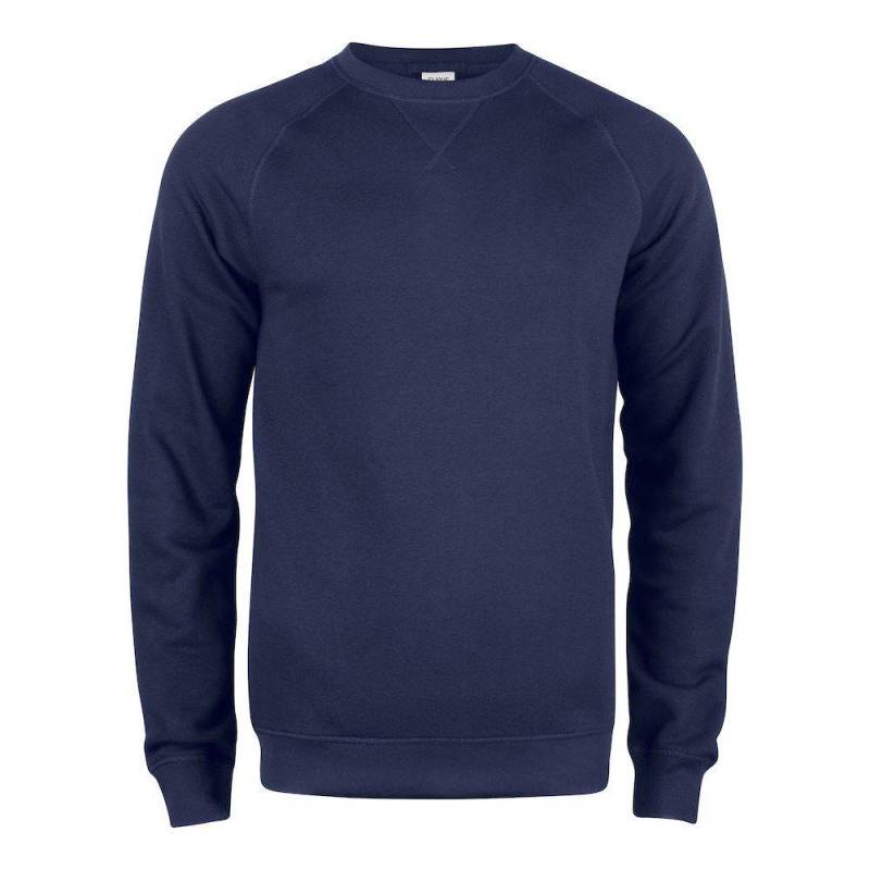 Premium Sweatshirt Rundhalsausschnitt Herren Marine L von Clique