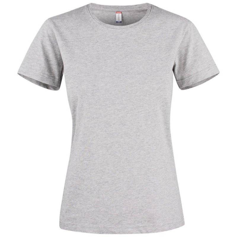 Clique - Premium TShirt, für Damen, Grau, Größe L von Clique